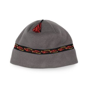 Nordic Fleece Tassel Beanie